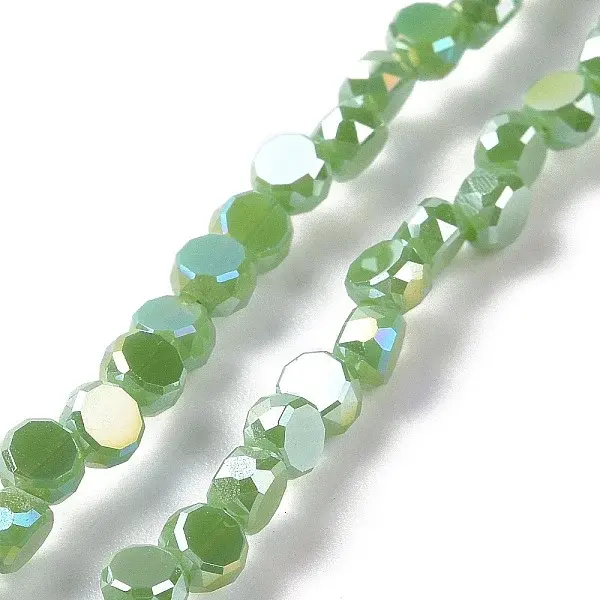 Electroplate Glass Beads Strands