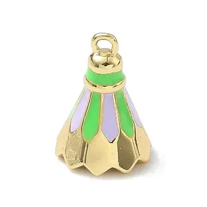 Brass Enamel Pendants