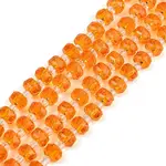 Transparent Glass Beads Strands