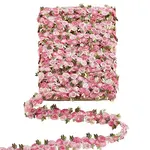 4.6-5Yards Flower Polyester Trim Ribbon