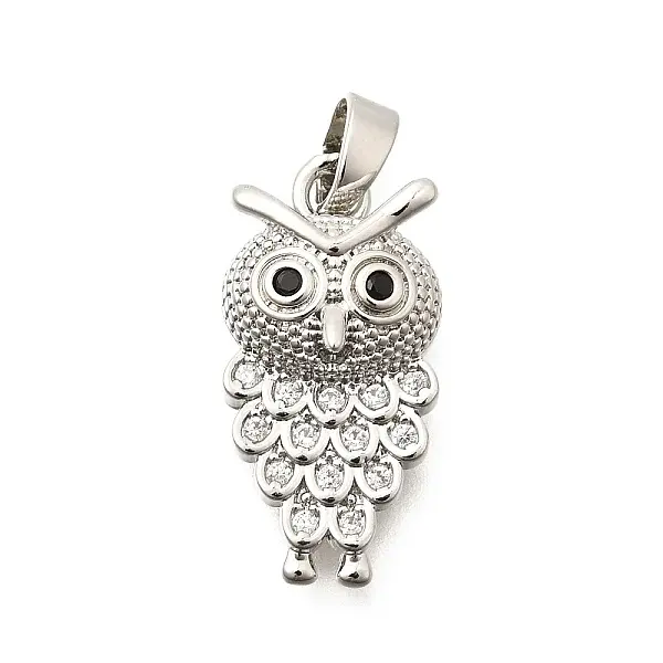 Brass Cubic Zirconia Pendants