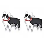 Rack Plating Alloy Enamel Pendants
