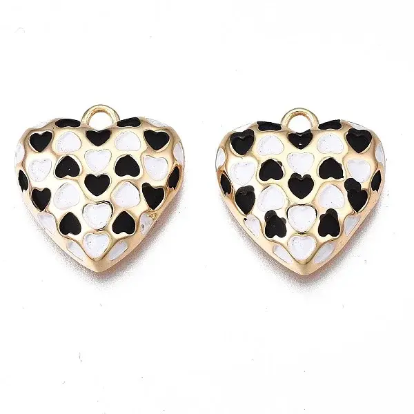 Brass Enamel Pendants