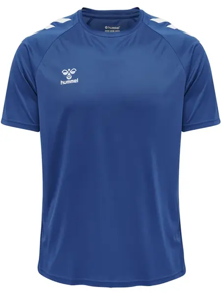 Hummel Funkčné tričko  modrá / biela