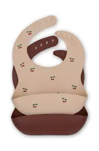 Konges Sløjd  Detský podbradník  2-pak SILICONE BIB