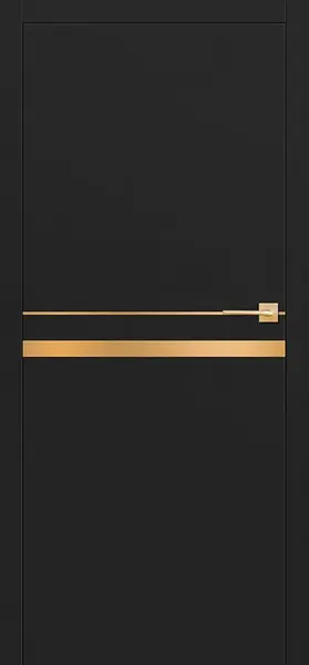 Interiérové dveře Altamura Intersie Lux 419 - Broušené zlato