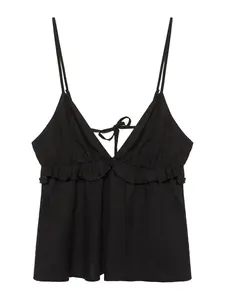 Pull&Bear Top 'PACIFIC'  čierna