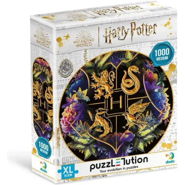 Harry Potter puzzle 68x48cm znak Bradavic 1000 dílků