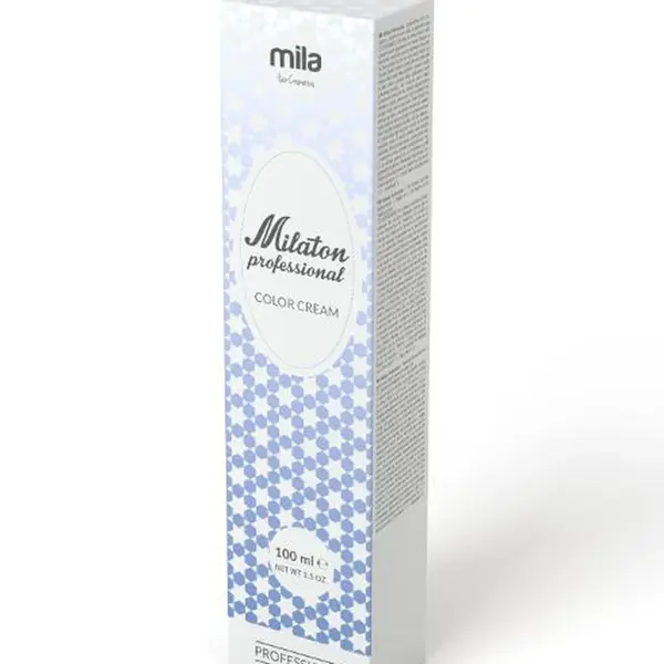 Barva na vlasy Milaton Highlifts 100 ml - 1017 superrozjasňující popelavě-fialová blond (0101070) + dárek zdarma