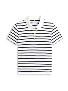 TOMMY HILFIGER Tričko  námornícka modrá / biela