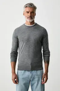 Hackett London svetr pánský z merino vlny