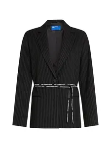 KARL LAGERFELD JEANS Blejzer  čierna / biela