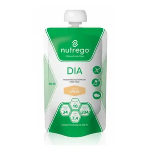 NUTREGO DIA Výživa oříšek 12 x 200 ml