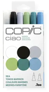 Copic Ciao sada 6ks Sea