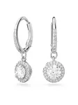 Swarovski Náušnice 'Una'  strieborná
