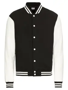 Urban Classics Prechodná bunda  čierna / biela