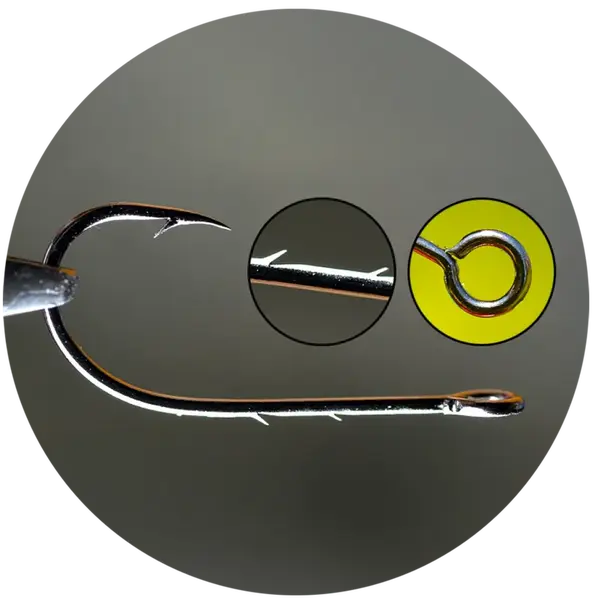 Redbass háčik spinning cheburashka hooks 825 sickle 10 ks - 2