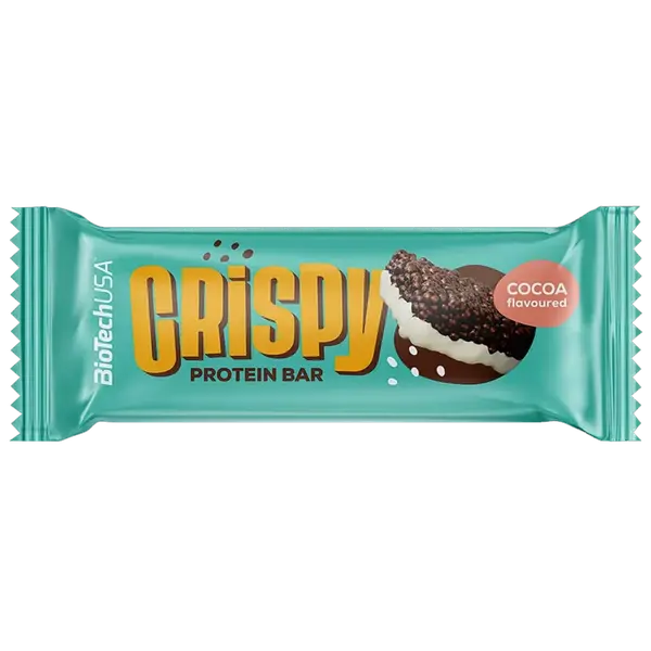 BioTech USA Crispy protein bar 40g - kakao
