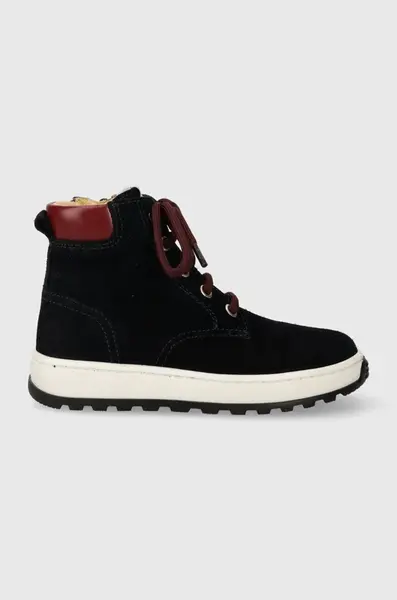 Detské semišové poltopánky Pom D'api FLOW BOOTS