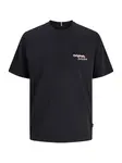 Jack & Jones Junior Tričko  telová / čierna / biela
