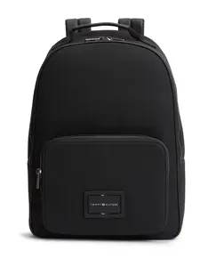 TOMMY HILFIGER Batoh 'Logo Patch Dome'  čierna