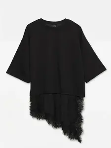 VERO MODA Tričko 'VMKOURTNEY'  čierna