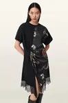 AllSaints asymetrické šaty LANA LACE