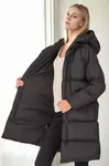 Z8687 DEWBERRY WOMEN'S COAT-BLACK