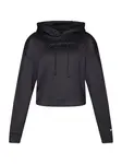 NIKE Športová mikina  čierna / biela