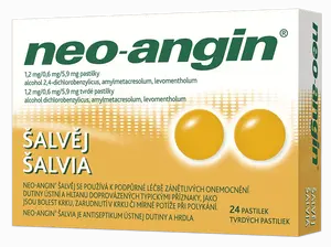 NEO-ANGIN šalvěj 24 pastilek