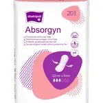 MATOPAT Absorgyn poporodní gynekologické vložky bez folie 22 cm x 9 cm, 20 ks