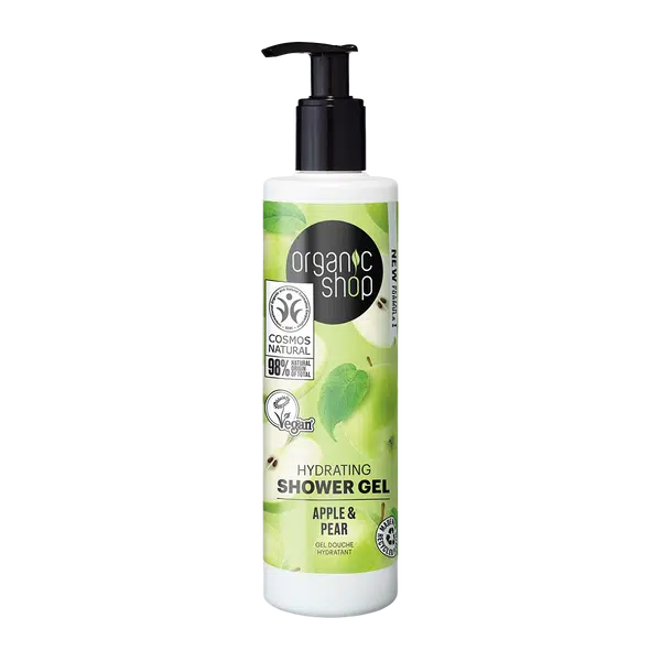 ORGANIC SHOP Hydratační sprchový gel Jablko a hruška 280 ml