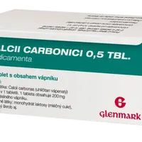 GLENMARK Calcii Carbonici 0.5 MVM 50 tablet 50 ks