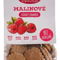 ZEMANKA Bezlepkové pohankovo - malinové bio sušenky 100 g