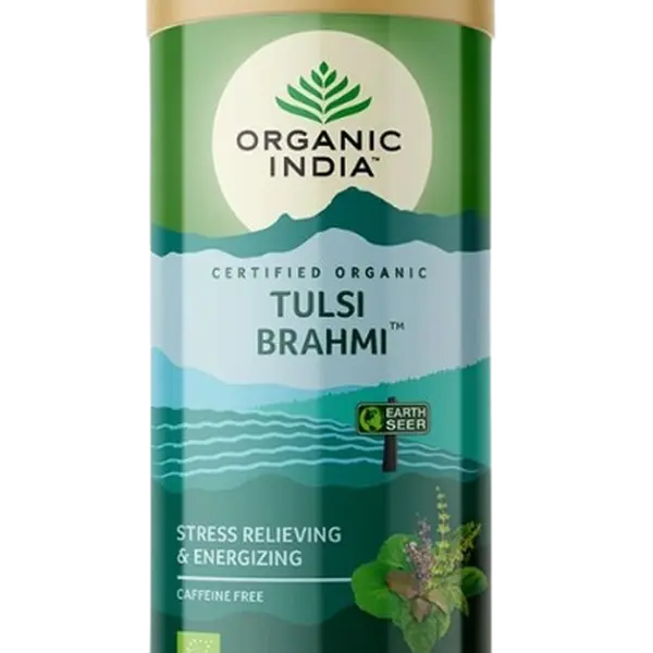 ORGANIC INDIA Brahmi BIO, plech 50 x 2 g