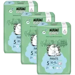 MUUMI BABY Jednorázové eko kalhotkové pleny 5 Maxi+ 10-15 kg 114 ks