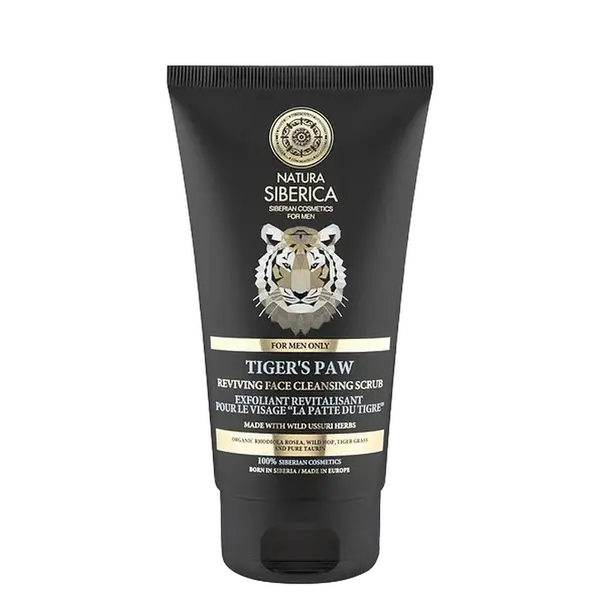 NATURA SIBERICA Čisticí peeling pro oživení pleti Tygří tlapa 150 ml