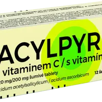 ACYLPYRIN s vitaminem C 320mg/200mg 12 šumivých tablet
