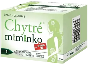 CHYTRÉ MIMINKO + Vitamin D3 60 tablet