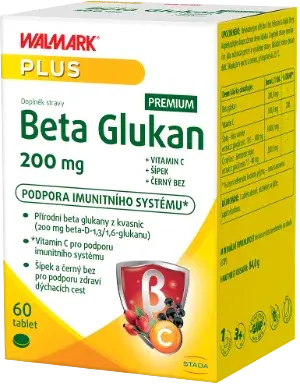 WALMARK Beta Glukan 200 mg Premium 60 tablet