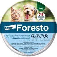 FORESTO Obojek pro kočky a malé psy do 8 kg 38 cm