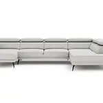 Sedací souprava Sidolo U Provedení: Pravá U, Nožičky: Černé, látka: Perfect Harmony 52