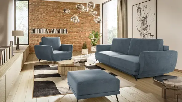 Sestava Megis - 3F+1F+taburet látka: Gojo 40