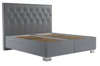 Boxspring Kerstin Matrace: Bez matrace, látka: Riviera 80