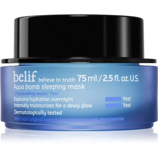belif Aqua Bomb Sleeping Mask intenzivní hydratační maska na noc 75 ml