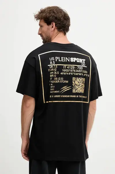 Bavlněné tričko PLEIN SPORT