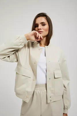 Marisse Women's Jacket L-Ku-4308 L.Beige