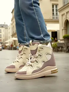 Resti High sports shoes for women with a hidden wedge Oblaffi