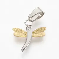 304 Stainless Steel Textured Pendants