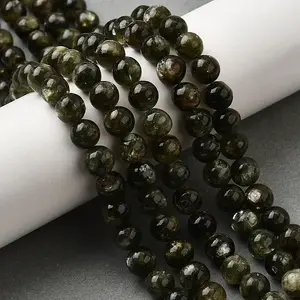 Natural Lepidolite Beads Strands